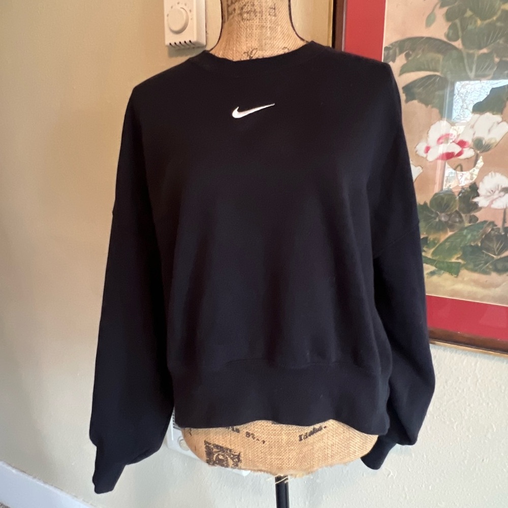 Nike Phoenix Fleece Over-Oversized Crew-Neck Sweatshirt